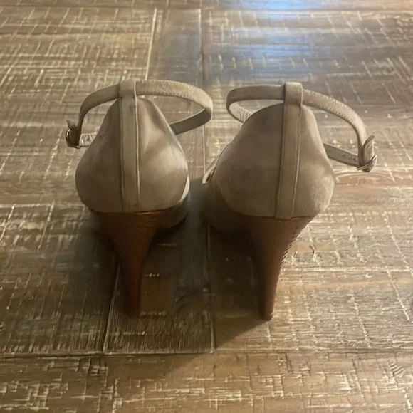 Ralph Lauren Collection Purple Label anklestrap wedges 9B …NIB - Picture 3 of 4